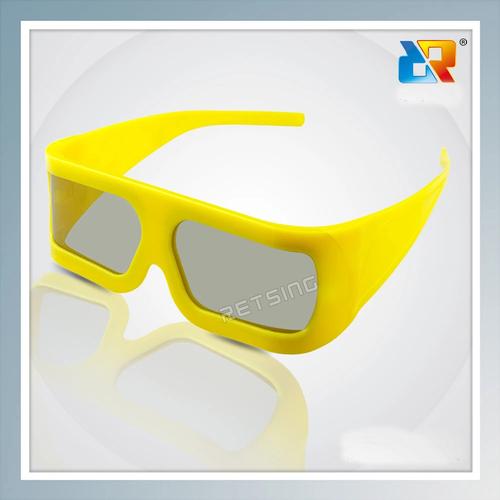 厂家销售 3d 眼镜 线偏光 4d5d立体眼镜 游乐园影院imax用